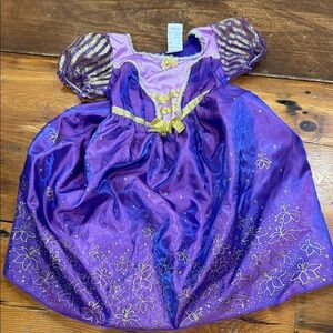Disney Rapunzel Royal Purple and Gold Costume Size 4 to 6 years